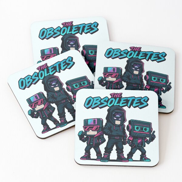 Item preview, The Obsoletes – Retro Tech Cyberpunk T-Shirt | Floppy Disk, VHS & Cassette Tape Streetwear designed and sold by MAGICKEY2024.