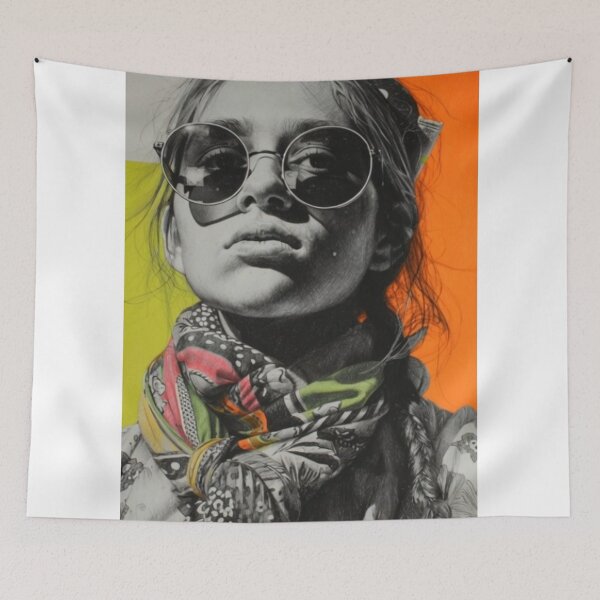 Item preview, “Scarfaced & Pixelated: The Art of Not Giving a Blur” designed and sold by Print Fiction.