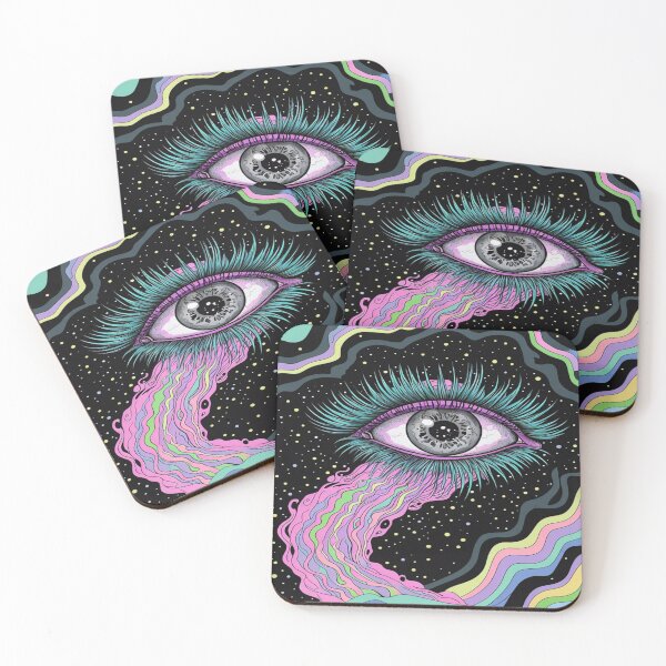 Item preview, Eyes in the overlap of colors designed and sold by saly55887.