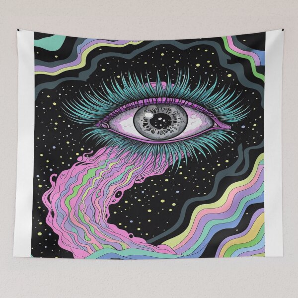 Item preview, Eyes in the overlap of colors designed and sold by saly55887.