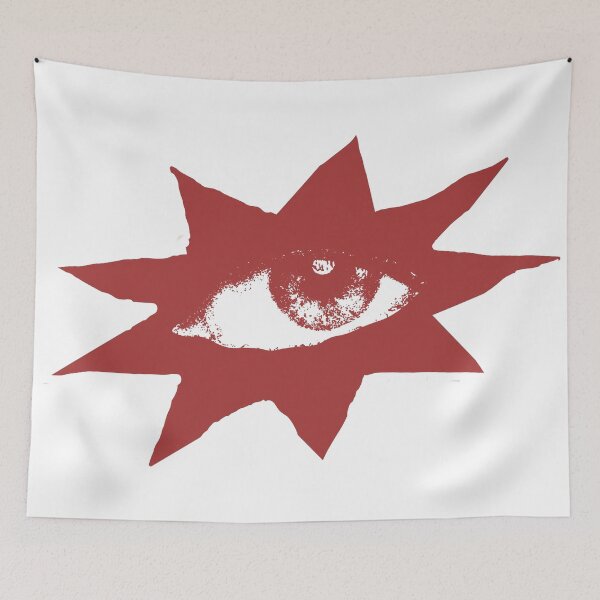 Item preview, Eye no2 in red designed and sold by CarougeDesign.