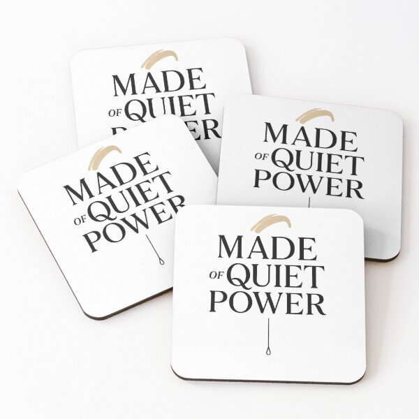 Item preview, Made of Quiet Power – Elegant Typography Design designed and sold by Bloom & Charm Studio.