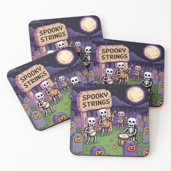 Item preview, Spooky Strings designed and sold by NicolasGlowArt.
