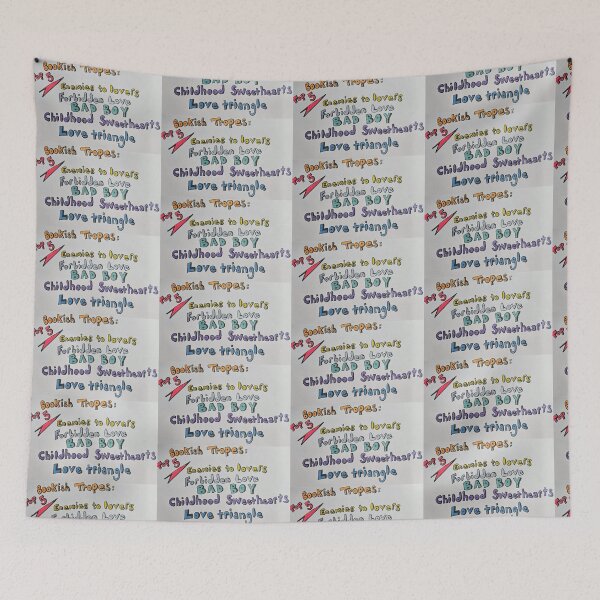 Item preview, Bookish Tropes top 5 booktok by Fallen Angel Art designed and sold by FallenAngelArt.