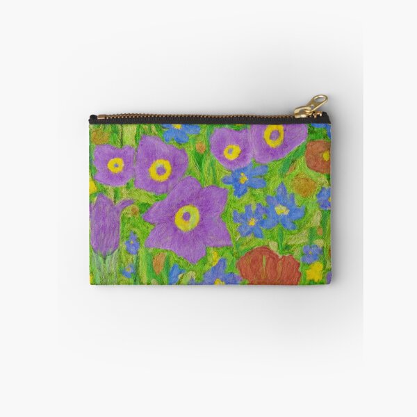 Aperçu de l'œuvre Motif floral vintage violet créée et vendue par QuantumKey.
