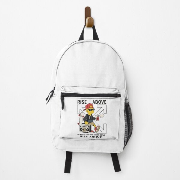 Item preview, Rise Above – It's About Pursuing Higher Goals Motivational Street Art Skateboarding & Hip-Hop Design designed and sold by LookARTIST.
