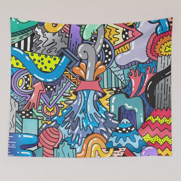 Item preview, NATURAL DISASTER ABSTRACT DESIGN designed and sold by dedesuperman.