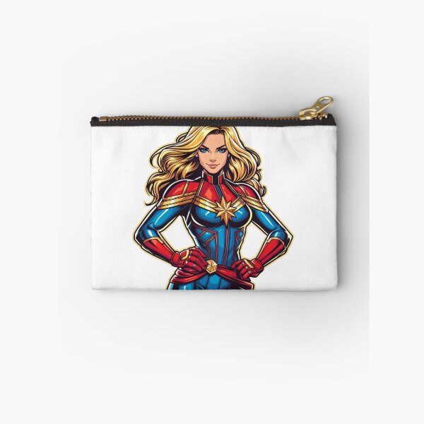 Item preview, Captain Marvel Binary Power Burst Art designed and sold by prabhuji.