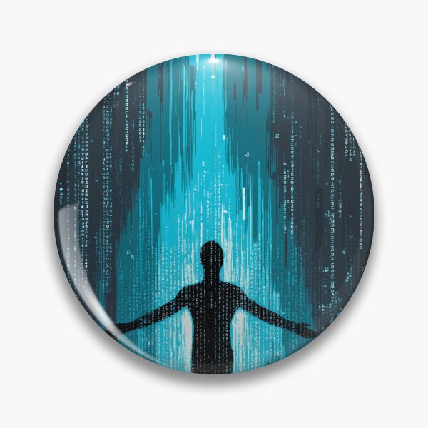 Item preview, Cyber AI Transcendence designed and sold by MidArtForge.