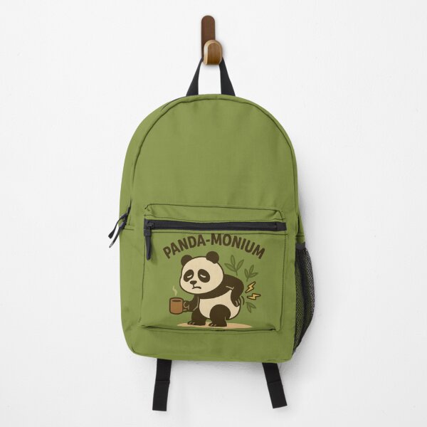 Item preview, FFunny Cute Panda Back Pain Cartoon – Chronic Pain, Spine & Chiropractor Humor designed and sold by jelonkaa.