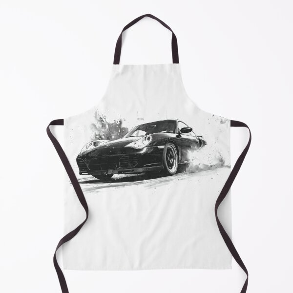 Item preview, 991 996 turbo in motion Ink illustration designed and sold by blackdogshop.