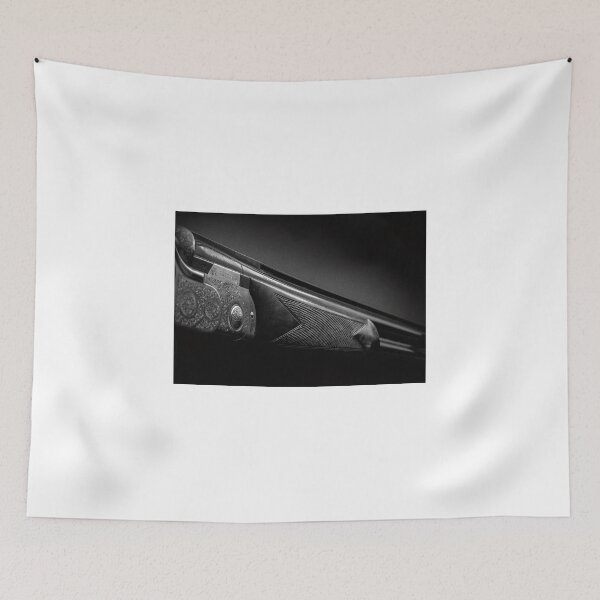 Item preview, Beretta shotgun black&white designed and sold by mymindseyephoto.
