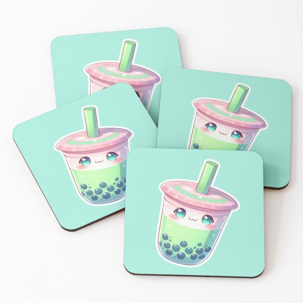 Item preview, Kawaii Bubble Tea – Cute Anime Manga Boba Drink Aesthetic designed and sold by Sugar Wisdom .