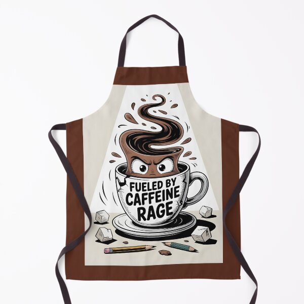 Item preview, Fueled by Caffeine & Rage The Perfect Combo designed and sold by Vivid Art Zone.