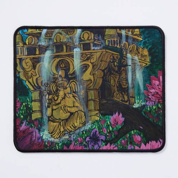 Item preview, An Ancient Hindu Temple lost in the forest designed and sold by EverDrawn.