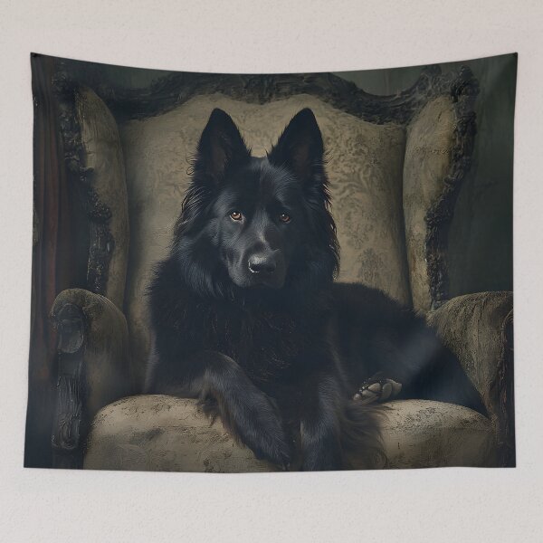 Item preview, Black German Shepherd designed and sold by 3ling_Design.
