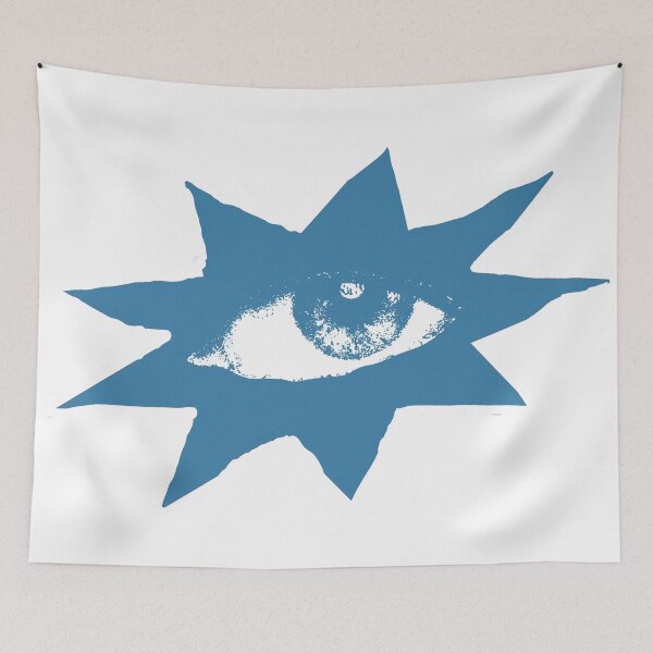 Item preview, Eye no2 in blue designed and sold by CarougeDesign.