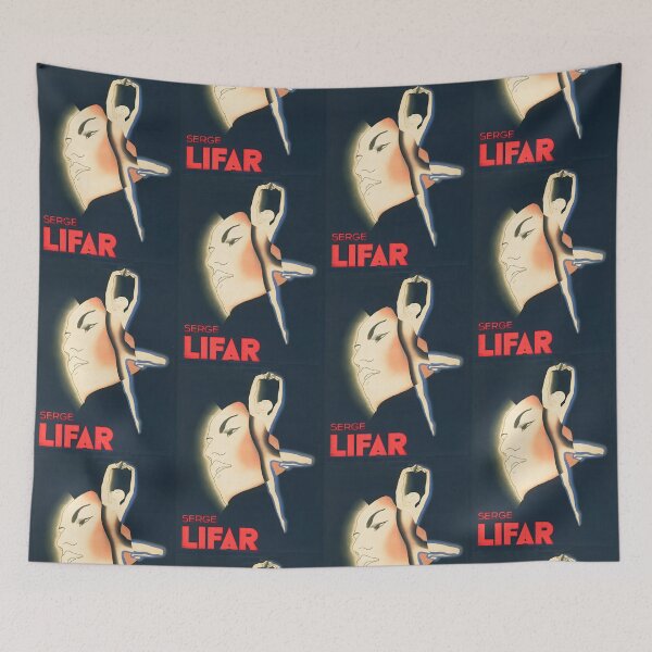 Item preview, Vintage art deco poster for Lifar designed and sold by stevepaint.