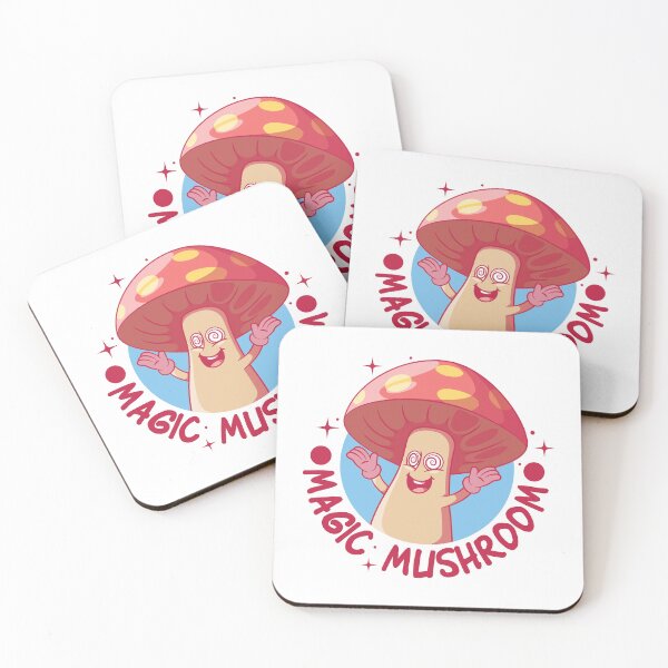 Item preview, Magic Mushroom - Funny Psychedelic Cartoon Design designed and sold by Fandraw.