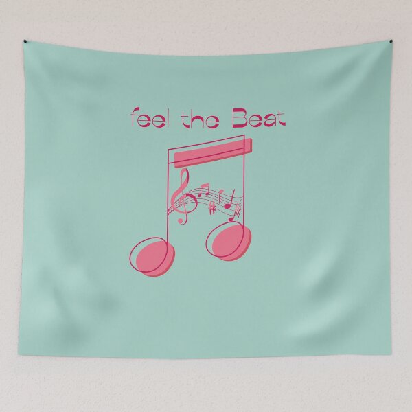 Item preview, feel the beat (pink) designed and sold by Sn1ver.