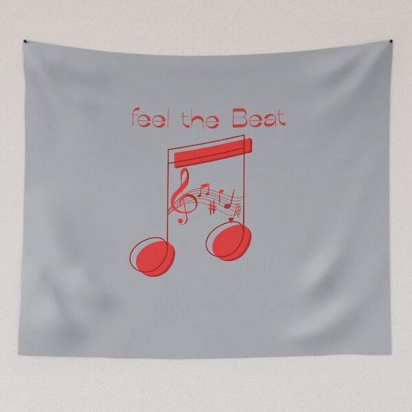 Item preview, feel the beat (red) designed and sold by Sn1ver.