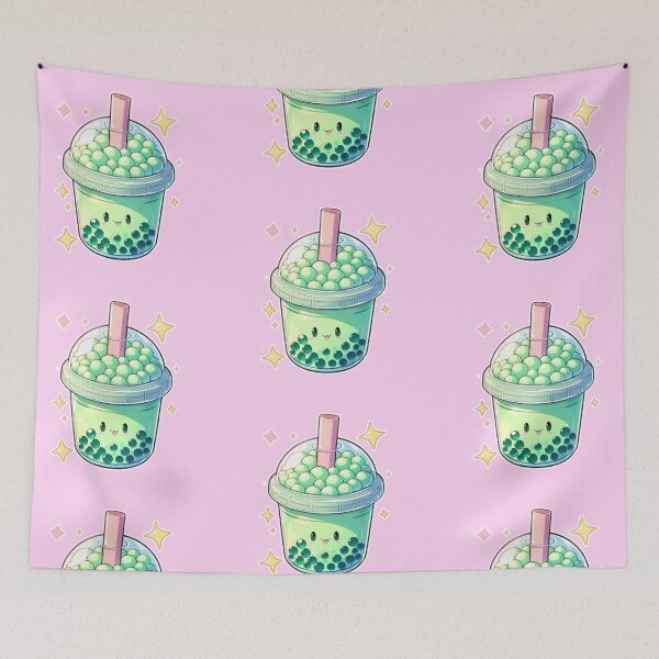 Item preview, Kawaii Bubble Tea – Cute Anime Manga Boba Drink Aesthetic designed and sold by Sugar Wisdom .