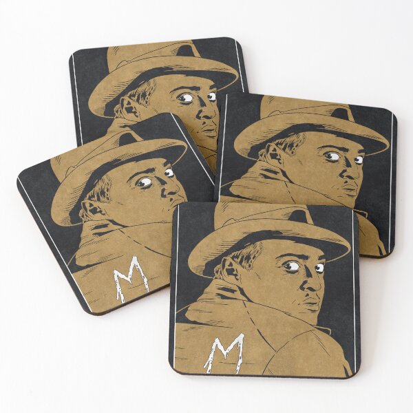 Item preview, HANS BECKERT - M (Monochrome) designed and sold by FamousWeirdosRB.