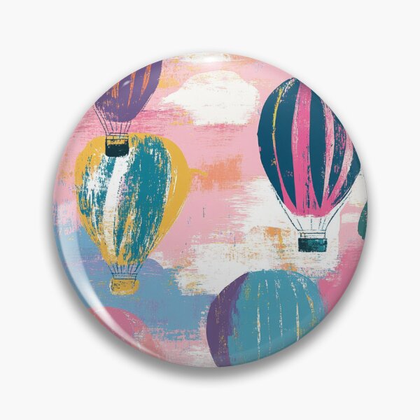 Item preview, Air Travel Balloon and Freedom designed and sold by MidArtForge.