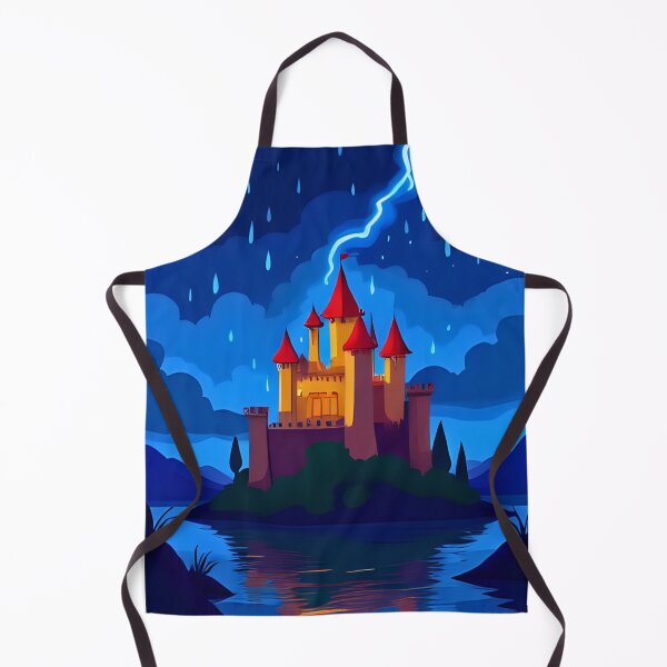 Item preview, Enchanted Castle with Night Lightning designed and sold by PaPoStyle.
