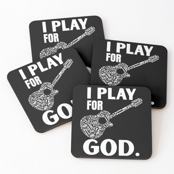 Item preview, Christian Guitarist: I Play Guitar For God designed and sold by I-wanna-T-shirt.
