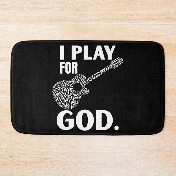 Item preview, Christian Guitarist: I Play Guitar For God designed and sold by I-wanna-T-shirt.