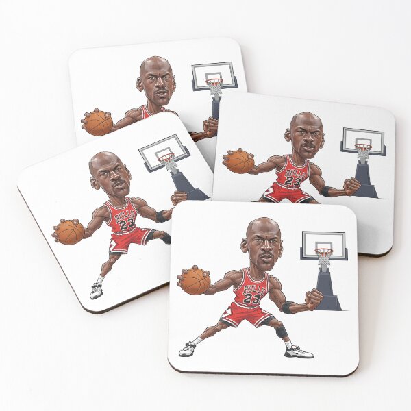 Item preview, Funny caricature of basketball GOAT Michael Jordan AIR 23 designed and sold by vectorlove.