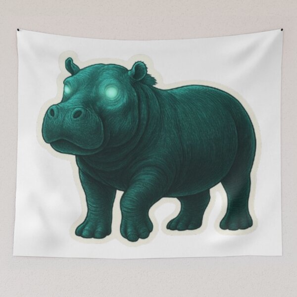 Item preview, Spectral hippo designed and sold by Couldbebettah.