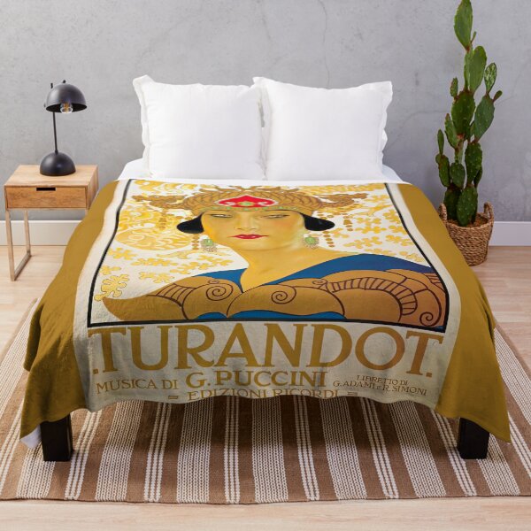 Item preview, Vintage poster for Turandot designed and sold by stevepaint.