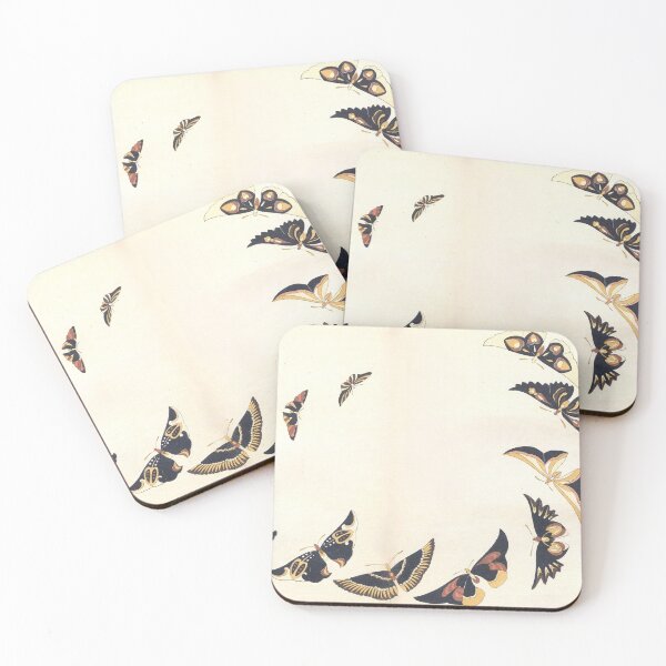 Item preview, Butterflies in Bloom – Meiji Japanese Art designed and sold by tohnoyou.