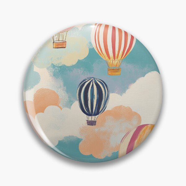 Item preview, Air Travel Balloon and Freedom designed and sold by MidArtForge.