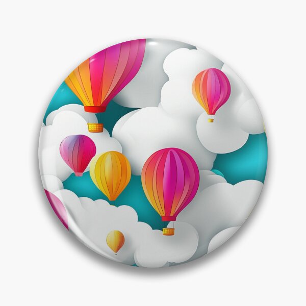 Item preview, Air Travel Balloon and Freedom designed and sold by MidArtForge.