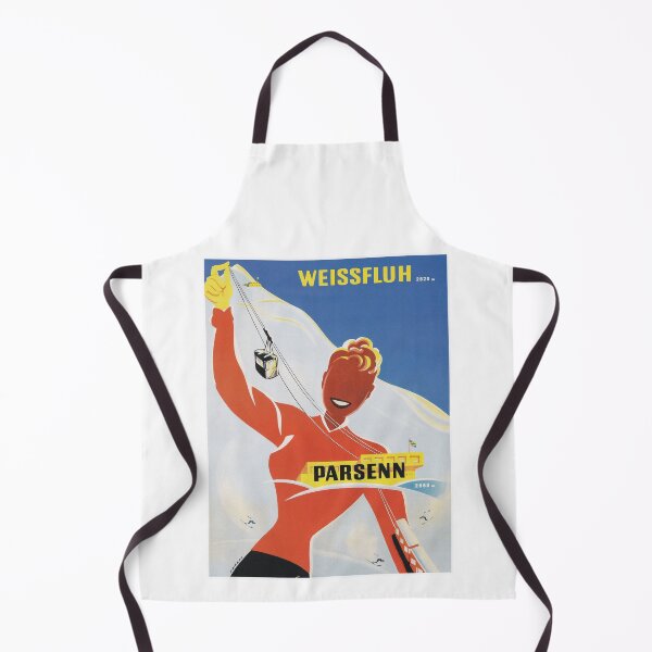 Item preview, Parsenn, Switzerland - Vintage Skiing Poster designed and sold by BASlade93.
