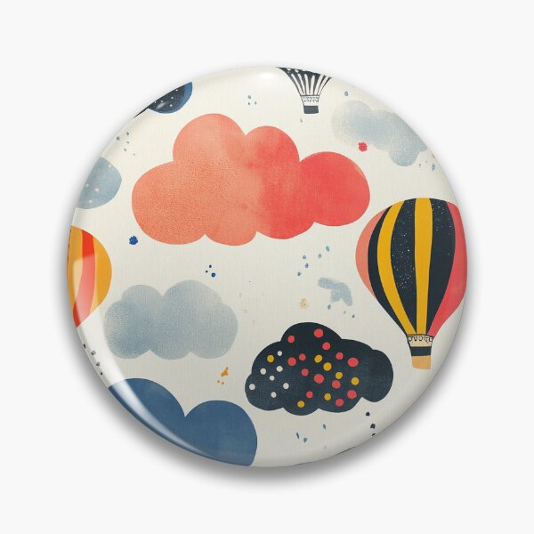 Item preview, Air Travel Balloon and Freedom designed and sold by MidArtForge.