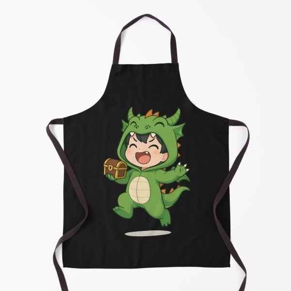 Item preview, Adventurous Dragon – Cute Green Dragon Hoodie with Treasure Chest designed and sold by ColorSplash123.