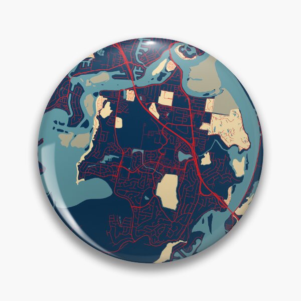 Item preview, Tweed Heads City Map of New South Wales, Australia - Hope designed and sold by deMAP.