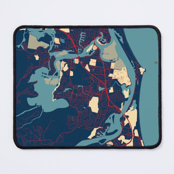 Item preview, Tweed Heads City Map of New South Wales, Australia - Hope designed and sold by deMAP.