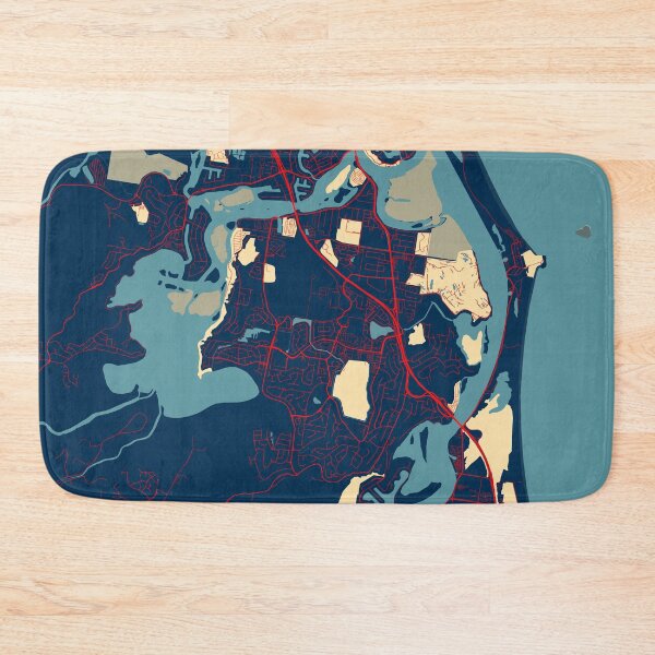 Item preview, Tweed Heads City Map of New South Wales, Australia - Hope designed and sold by deMAP.