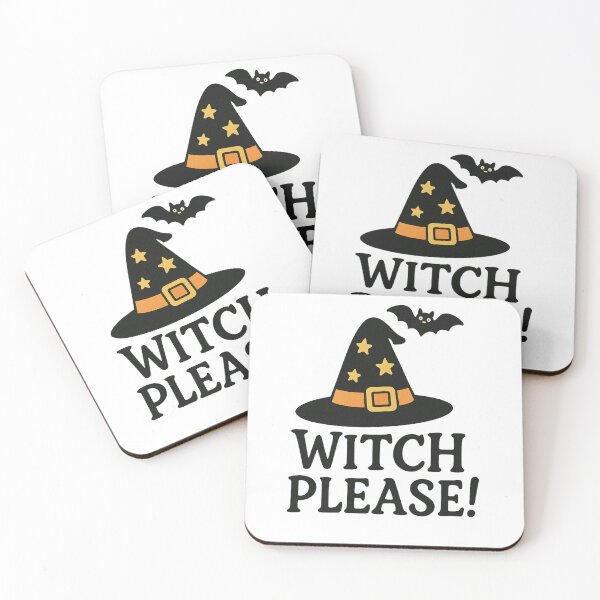 Artikelvorschau, Bezaubernder Hexenhut mit Sternen und Fledermaus-T-Shirt – süßes Halloween-Design entworfen und verkauft von PrintCreations9.