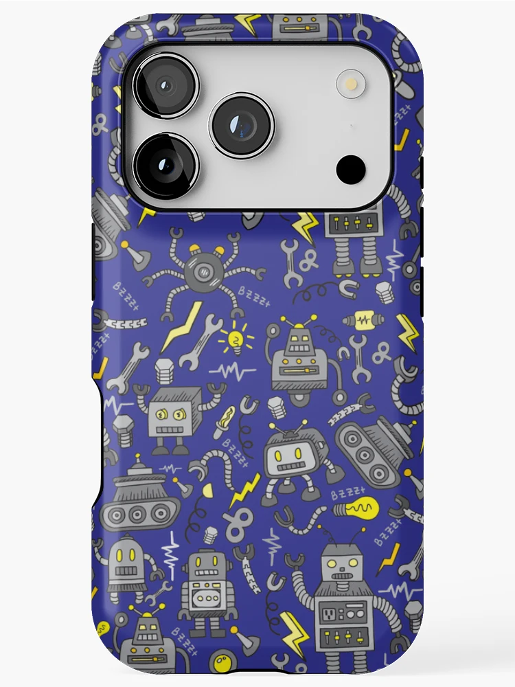 Thumbnail 1 of 4, iPhone Case, ROBO RUMBLE designed and sold by dedesuperman.