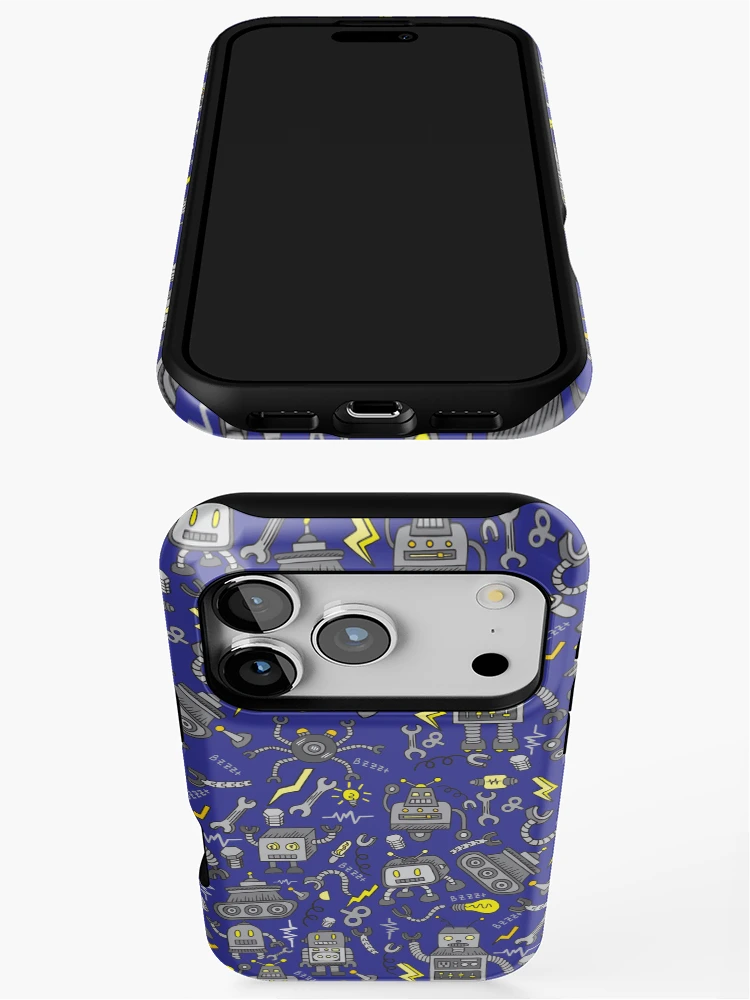 Thumbnail 3 of 4, iPhone Case, ROBO RUMBLE designed and sold by dedesuperman.