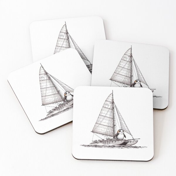 Item preview, Sail Porg designed and sold by whimsical-ai.
