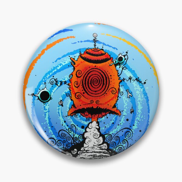 Item preview, Rocket vortex. Not AI generated. Vector drawing. designed and sold by michal.m.C..