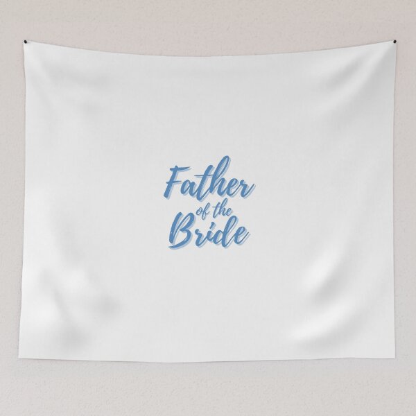 Item preview, Stylish Blue Script Father of the Bride designed and sold by DixieGirlStudio.