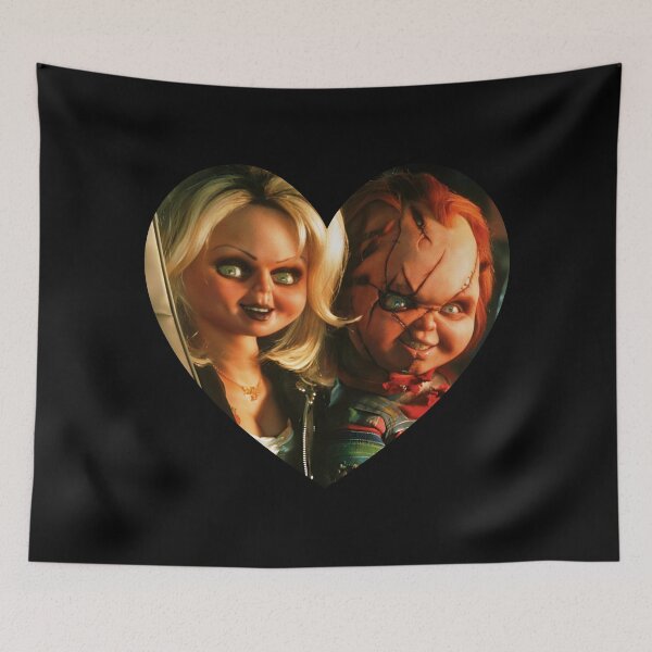 Item preview, Chucky and Tiffany Heart in Color designed and sold by cemetery girl.